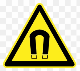 Download Clipart Magnets Warning Symbol - Fire Hazard Sign Png,Strong Man Png