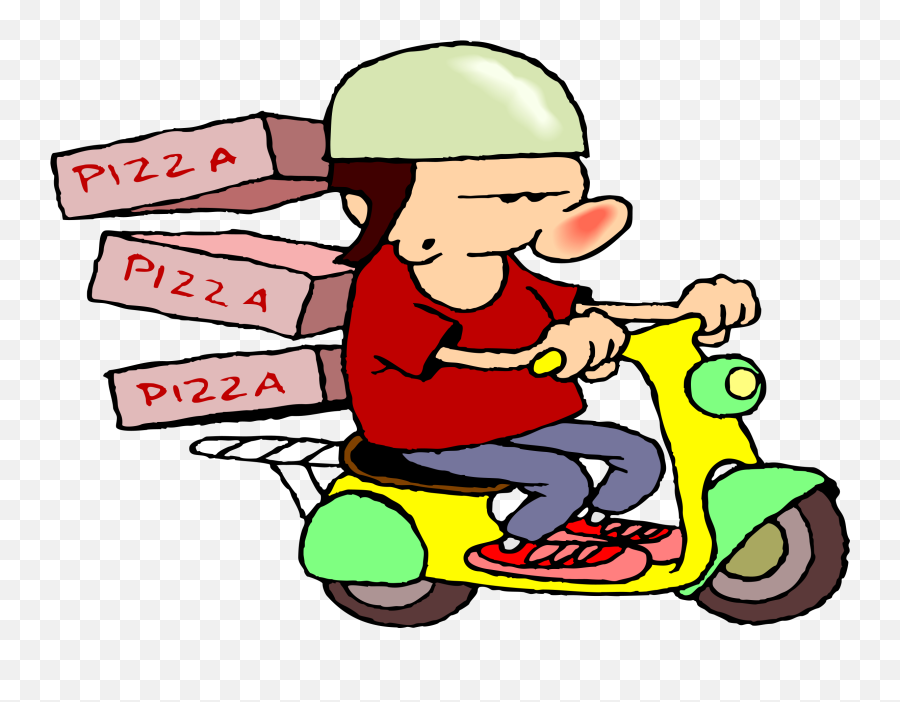Download Thumb Image - Pizza Delivery Transparent Background Free Clip Art Pizza Delivery Png,Pizza Clipart Transparent