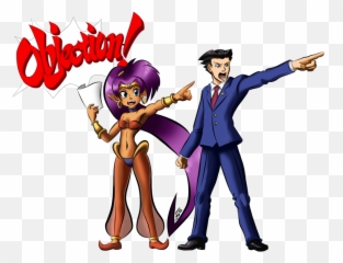 Phoenix Wright For Smash Bros Thank You - Shantae Phoenix Wright Png,Phoenix Wright Png