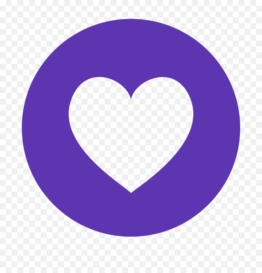 Fileeo Circle Deep - Purple Heartsvg Wikimedia Commons White Heart In Pink Circle Png,Purple Heart Png