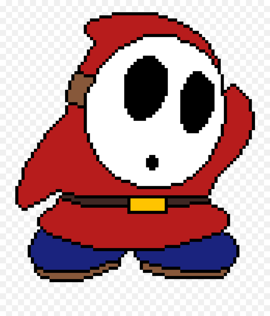Shy Guy Clipart - Full Size Clipart 2952882 Pinclipart Pixel Art Shy Guy Png,Shy Guy Png