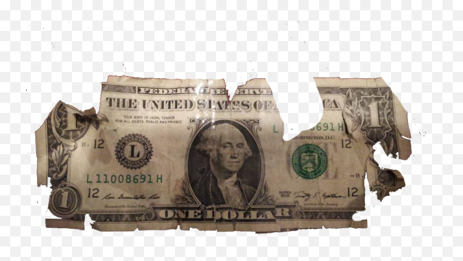 Ripped Dollar Psd Official Psds - 2003 1 Dollar Bill Png,Dollar Transparent