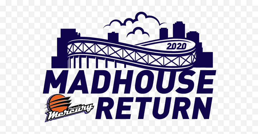 Madhouse Return 2020 - Phoenix Mercury Azstatefaircom Language Png,Mercury Car Logos