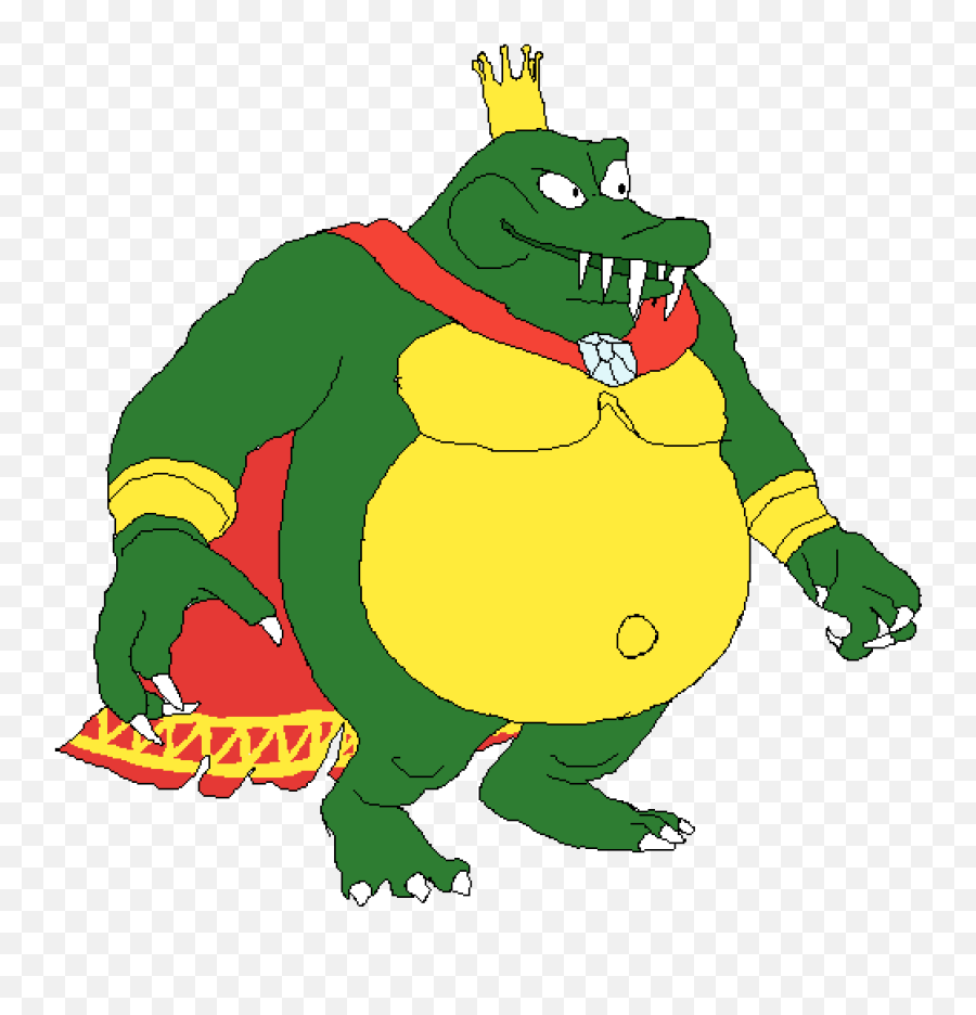 Pixilart - King K Rool By Demosew King K Rool Pixel Art Png,King K Rool Png