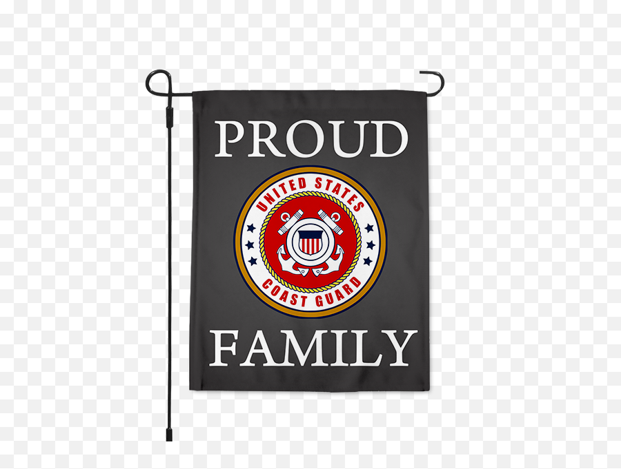 Proud Coast Guard Family Garden Flag - Marine Corp Garden Flag Png,Coast Guard Logo Png