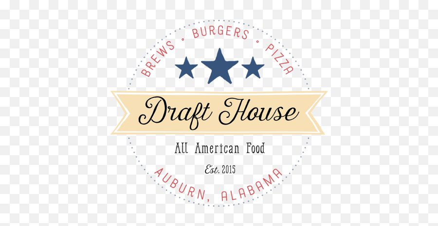 Craft Beer And All American Food In Auburn Al - Auburn Draft House Logo Png,Auburn Logo Png