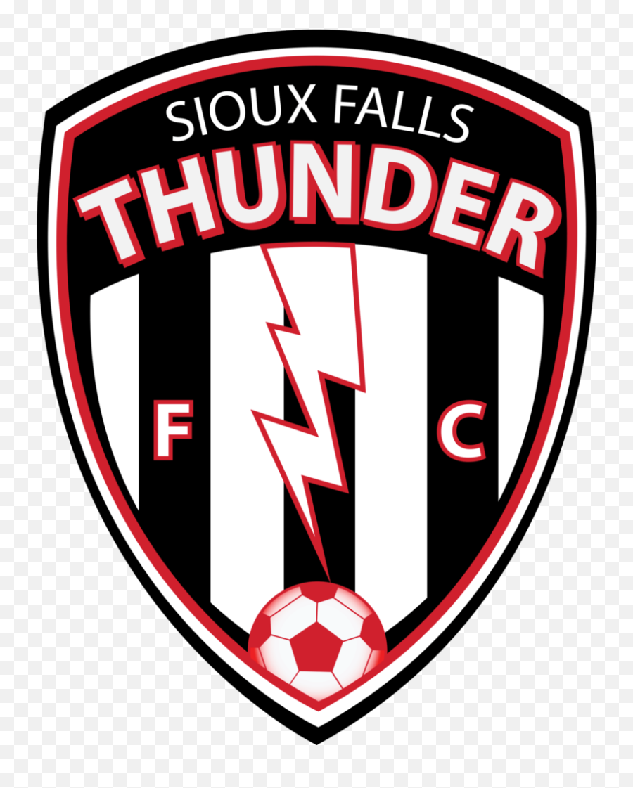 Download Thunderlogo - 1 Sioux Falls Thunder Fc Logo Png Sioux Falls Thunder Fc,Thunder Logo Png