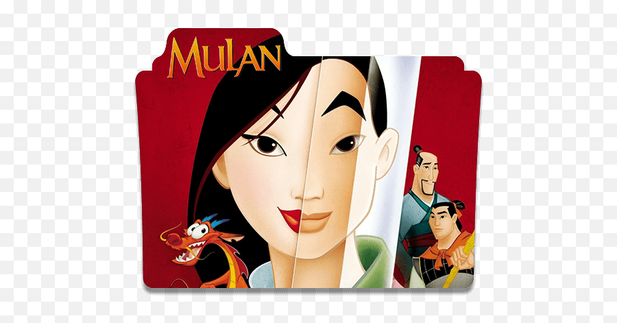 Mulan Folder Icon - Designbust Original Mulan 1998 Poster Png,Mulan Transparent