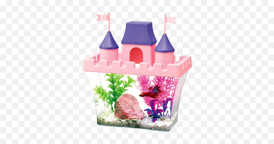 Aqueon Princess Castle Aquarium Kit - 5 Gallon Princess Castle Fish Tank Png,Princess Castle Png