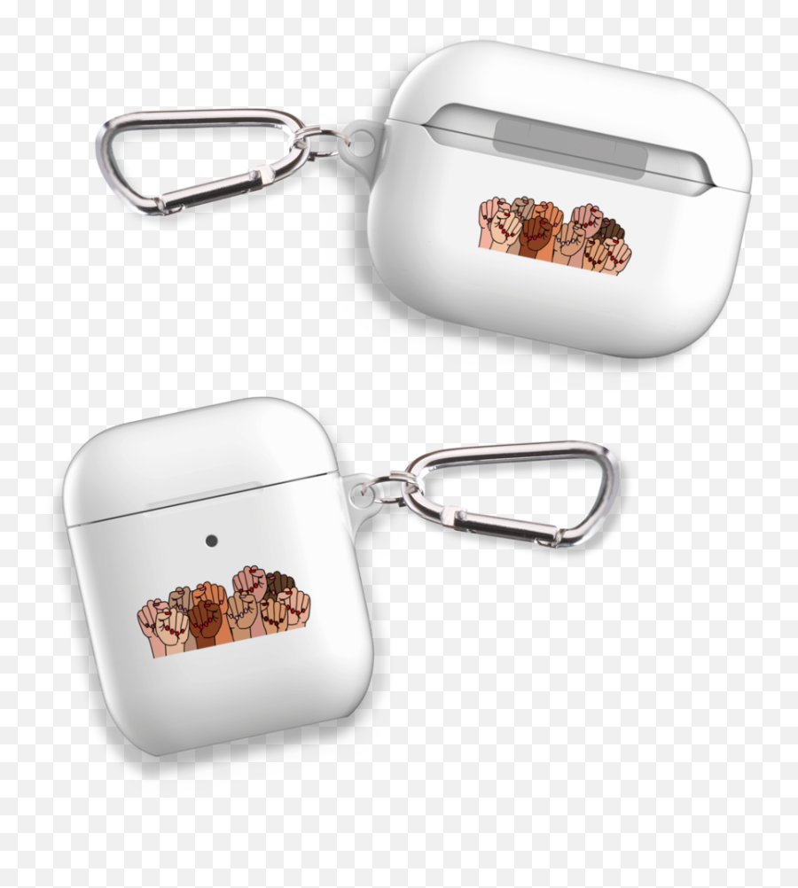 Feminist Fists Airpods Case - Airpods Png,Airpods Transparent