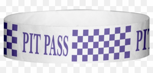 Tyvek 34 Inch Pitt Pass Checker Pattern Wristbands - Form In A Room png