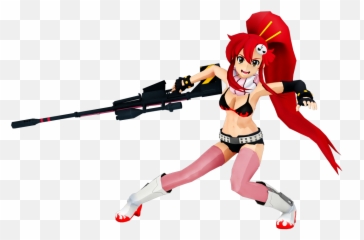 Yoko Littner Render By Vexikku - Yoko Littner Mmd Model Png,Yoko Littner Png
