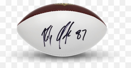 Authentic Signed Rob Gronkowski Wilson - Rob Gronkowski Autograph Png,Rob Gronkowski Png