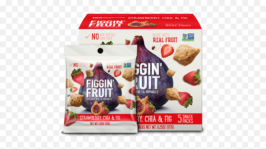 Strawberry Chia Fig Figgin Fruit - Figgin Fruit Png,Fig Png