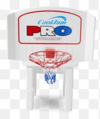 Cool Jam Pro In Ground Swimming Pool Basketball Hoop - Pool Basketball Hoop Png,Basketball Rim Png