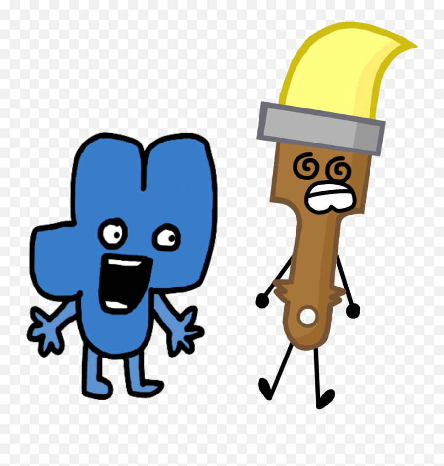 Paintbrush But In Bfb Style 4 By Glazesugarnavalblock - Inanimate Insanity Paintbrush And Match Png,Inanimate Insanity Logo
