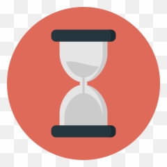 Hourglass Flat Icon Png Image - Icon