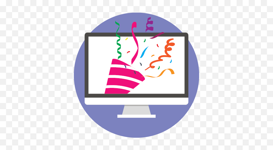We Challenge Ms - Birthday Party Icon Virtual Png,Create Youtube Icon On Desktop