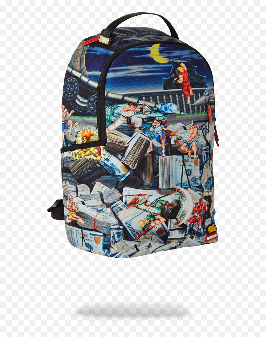 Sprayground Street Fighter Backpack Png Desktop Icon