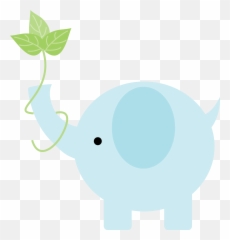 Elephant Clipart For Kids - Baby Shower Png