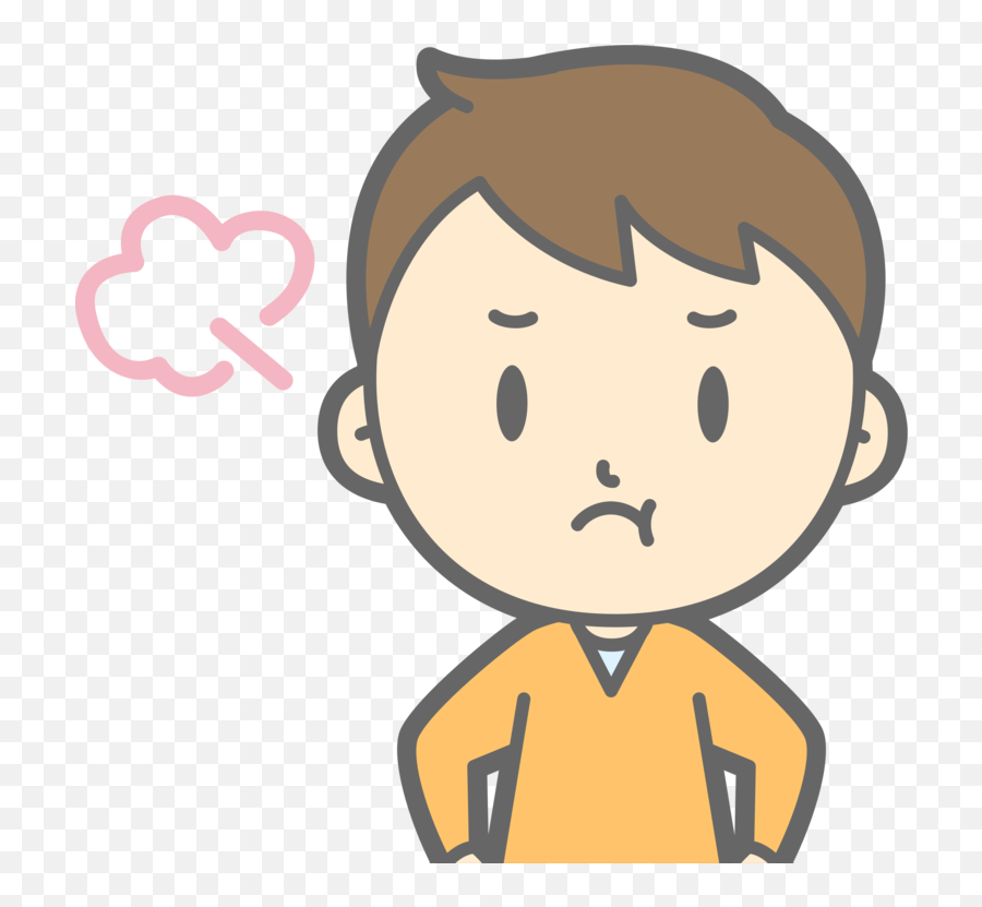 Download Hd The Crying Boy Infant Computer Icons - Boy Sad Face Cartoon Png,Crying Icon