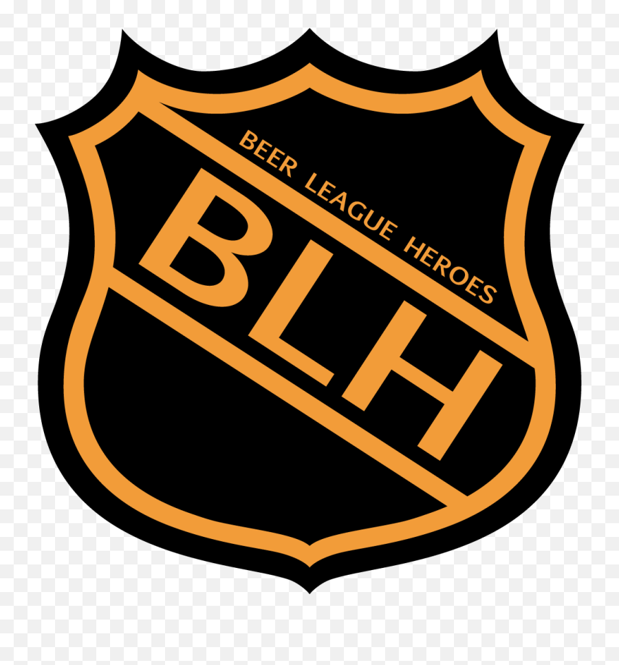 Old Nhl Style Blh Logo - Beer League Heroes Nhl Orange Png,Nhl Icon