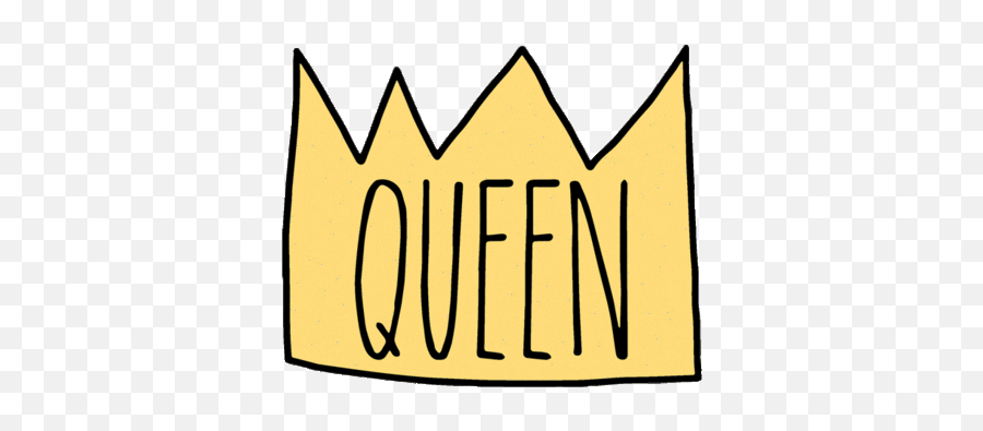 Ivo Queen Sticker - Ivo Queen Queer Discover U0026 Share Gifs Animated Text Queen Gif Png,Discord Crown Icon