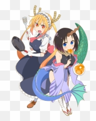 Elma Kobayashi - San Chi No Maid Dragon Zerochan Anime Kobayashi San Chi No Maid Dragon Elma Png,Tohru Icon