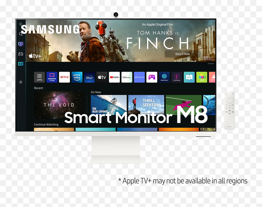 Buy 32 Uhd Monitor With Smart Tv Experience And Iconic Slim - Samsung Smart Monitor M8 Png,Airplay Icon Not Showing On Mac