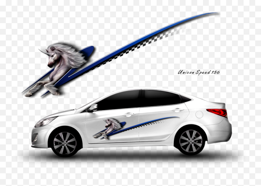 Download Unicon Speed - Auto Graphics Stickers For Cars Png Graphic Sticker For Car,Cars Png Image