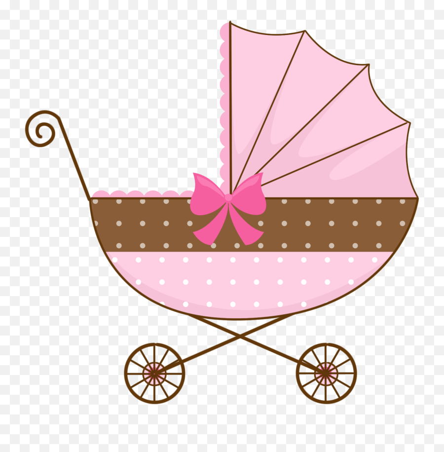 Playstation 3 Clipart Baby Girl - Baby Carriage Clipart Png Carreolas Para Baby Shower,Baby Chicks Png