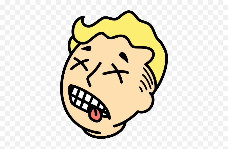 War Never Changes Telegram Stickers - Happy Png,Fallout 3 Boy Icon