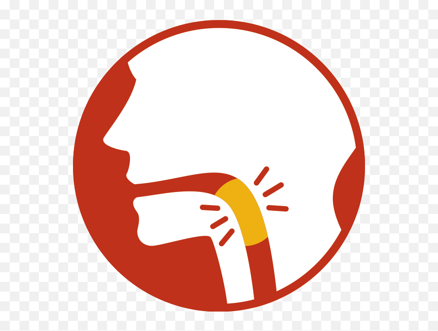 Download Hd Throat Pain - Sore Throat Icon Png Transparent Sore Throat Icon Png,Throat Icon
