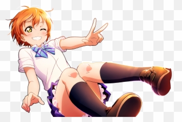 Ur Hoshizora Rin Donu0027t Worry Is Here Moonlight - Love Live All Stars Cards png