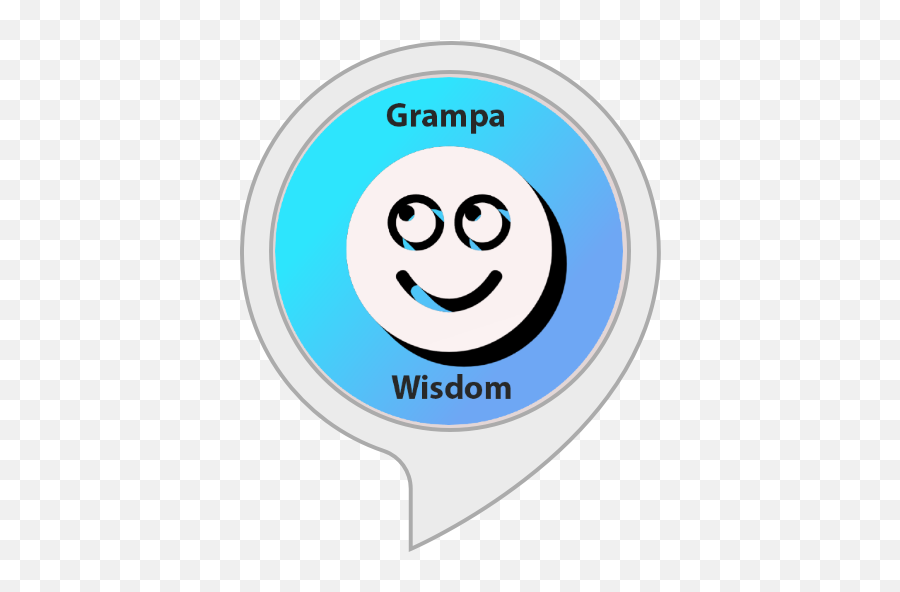 Amazoncom Grampa Wisdom Alexa Skills - Happy Png,P Icon Smiley