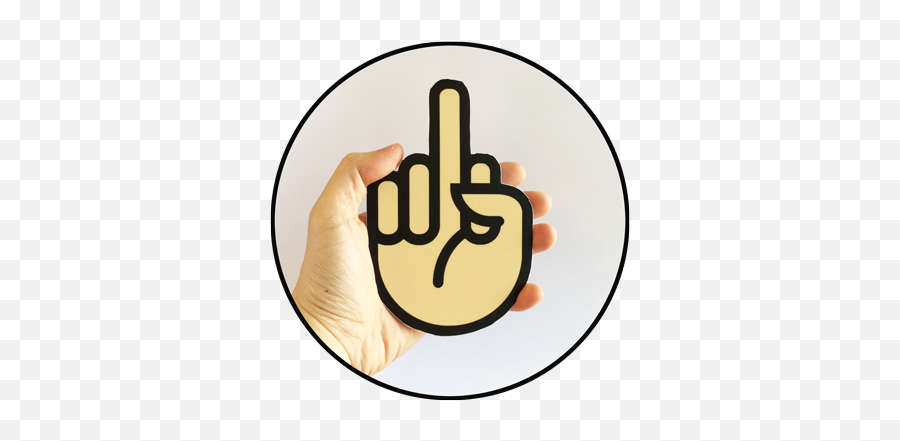 Middle Finger - Middle Finger Icon Png,Foam Finger Png