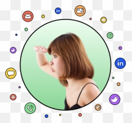 Reverse Contact Lookup With Snapchat - Girly png