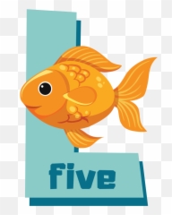 Urban Swim Academy - Cute Gold Fish Clipart Png,Goldfish Icon