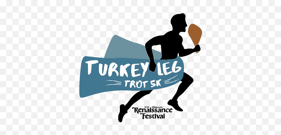 Turkey Leg Trot 5k - Clip Art Png,Turkey Leg Png