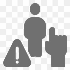 Avoid Hand Other People Risk Touch Icon - Free download png