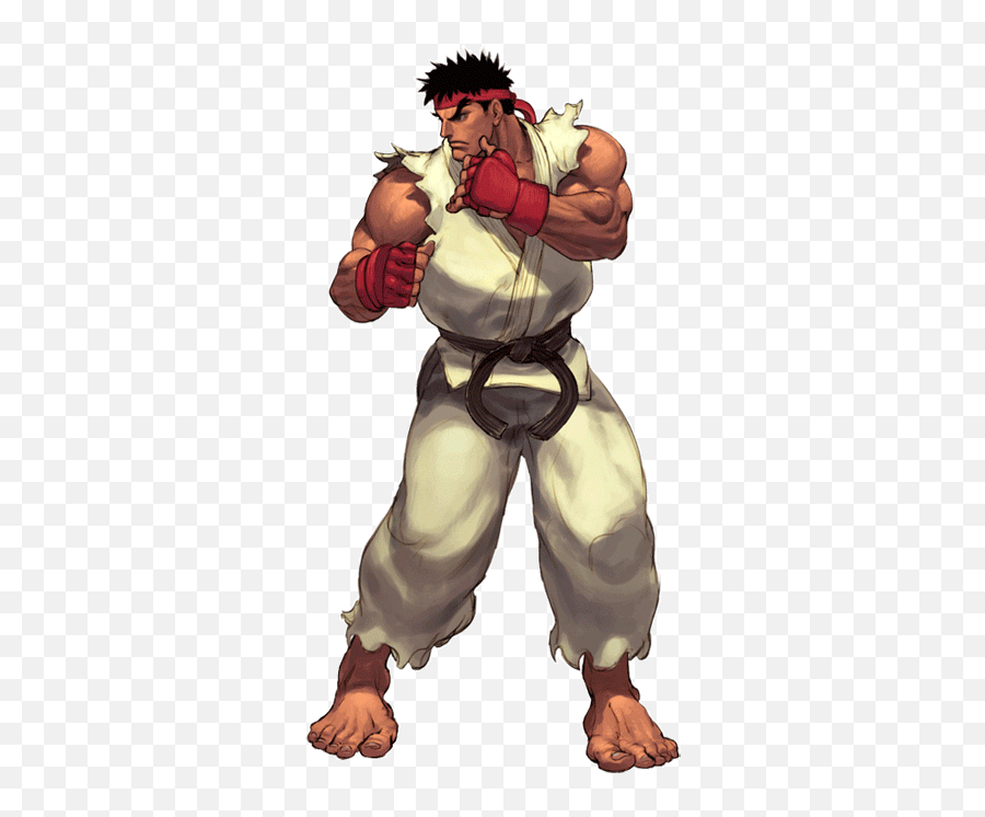 Udon Artist Arnold Tsang Created Some High Definition Street - Street Fighter 3rd Strike Sprites Png,Street Fighter Ii Logo