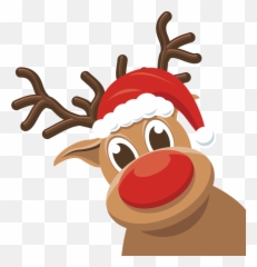 Rudolph Christmas Png Free Download - Transparent Rudolph Clipart,Free Christmas Png