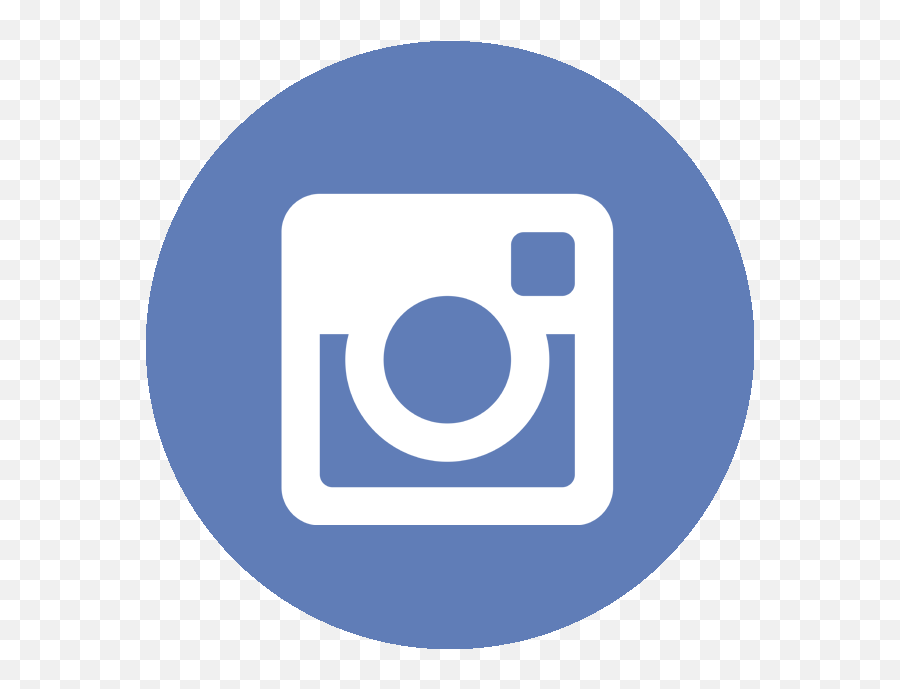 Instagram Social Media Button - Intagram Icon Blue Png,Instagram Button Png