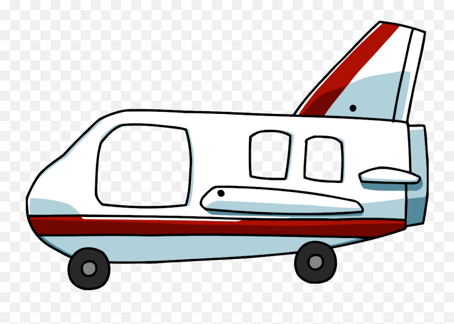 Download Airplane Cartoon Png With - Scribblenauts Scribblenauts Clipart,Cartoon Airplane Png