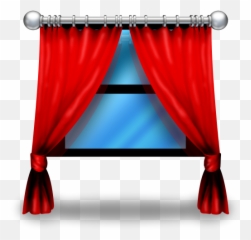 Png V76 Photo Window With Curtains Sl80