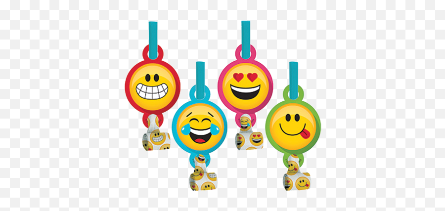 Download Emoji Party Blowers - Emoji Png,Emoji Png Pack