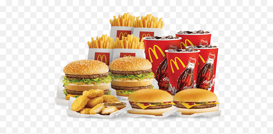 Png Image For Designing Projects - Mcdonalds All The Food,Mcdonalds Png