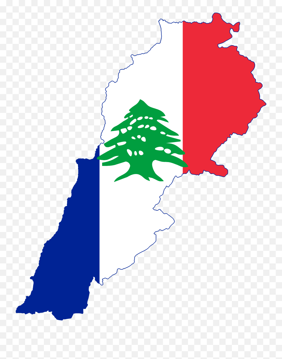 Fileflag Map Of French Lebanonpng - Wikimedia Commons French Lebanon Flag Map,French Flag Transparent