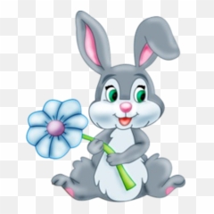 Rabbit Clipart No Background - Transparent Easter Bunny png