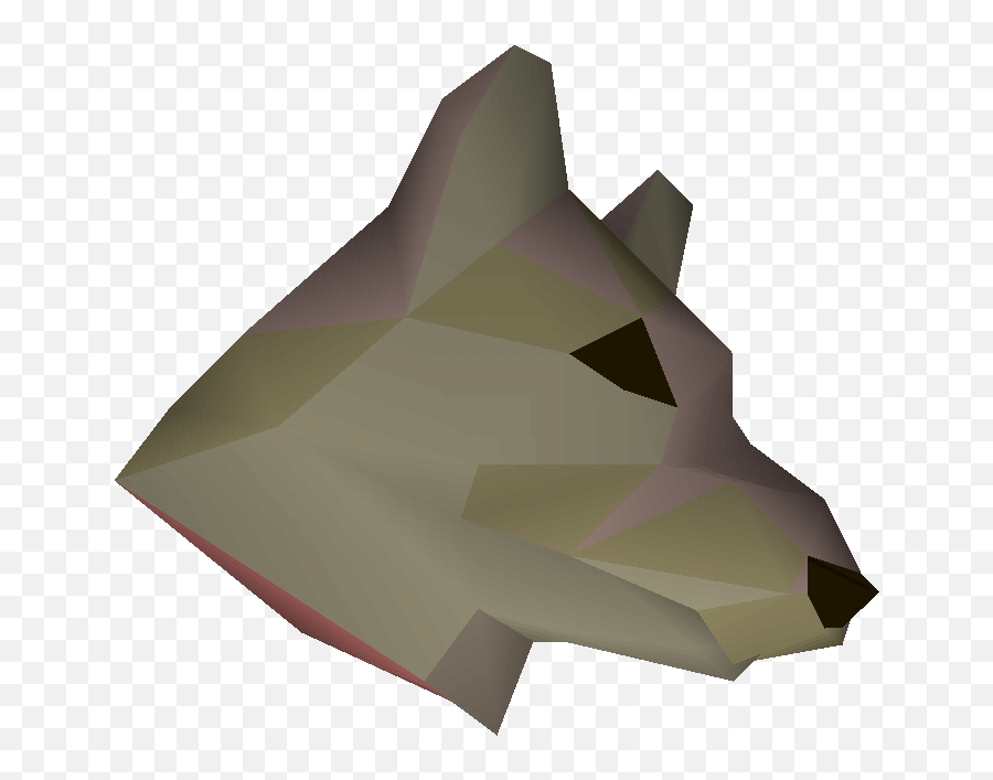Ensouled Dog Head - Osrs Wiki Triangle Png,Dog Head Png